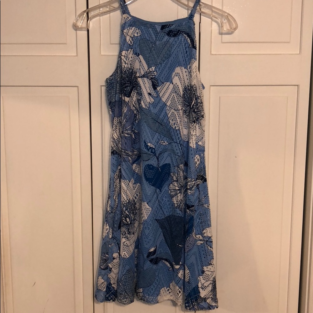 Westport blue floral dress